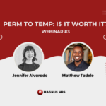 Healthcare contract work webinar: permanent to temporary career transition guide by Magnus HRS