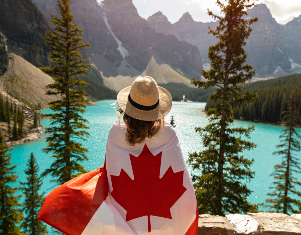 Travel healthcare worker exploring Canada